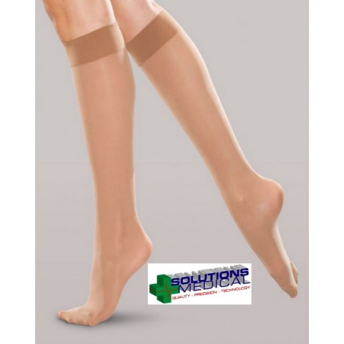 THERAFIRM CLASS 2 KNEE HIGH CLOSED TOE THERAPEUTIC GRADIENT COMPRESSION